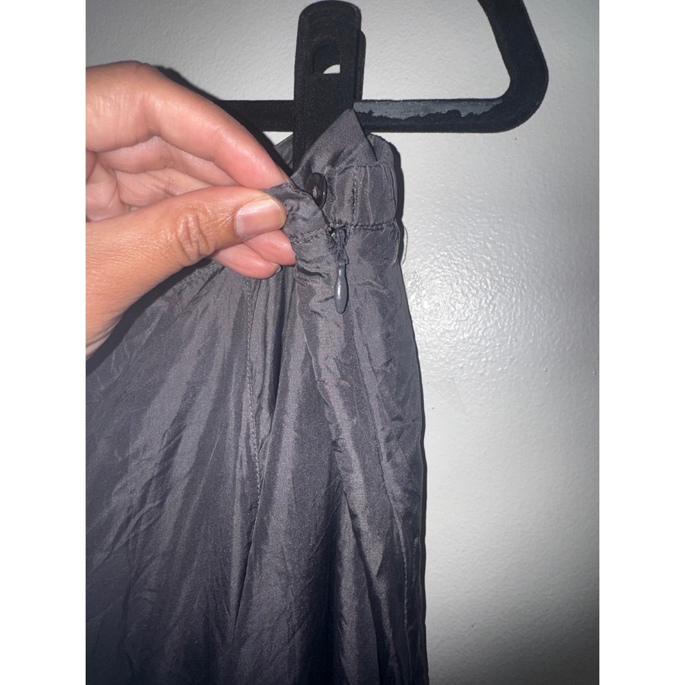 Chicos Silk Sequin Beaded Midi Skirt Gray Size 2 Womens Evening Dressy Elegant - Picture 2 of 6